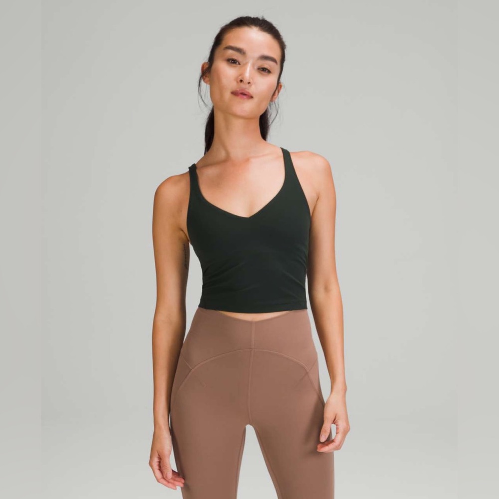 Lululemon Align Tank in Rainforest Green